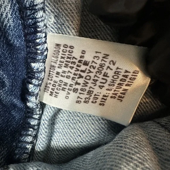 Polo Jeans Co Ralph Lauren Jeans Womens 8 Short Saturday High Rise Straight Deni - Picture 4 of 12